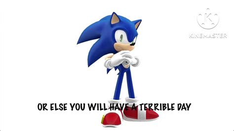 Sonic Says Subscribe Youtube