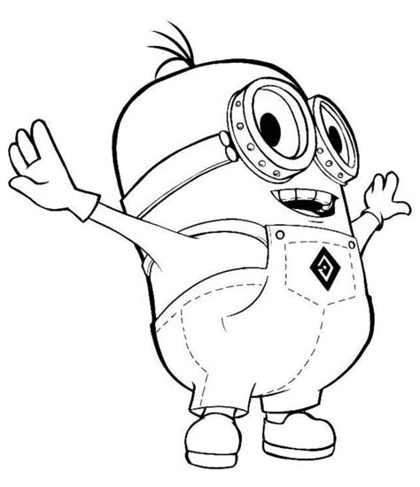 The early bird catches the worm! Free Printable Despicable Me Coloring Pages For Kids