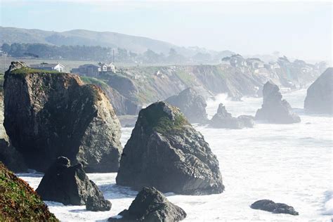 Fort Bragg Mendocino And Driving The Pacific Coast Highway With