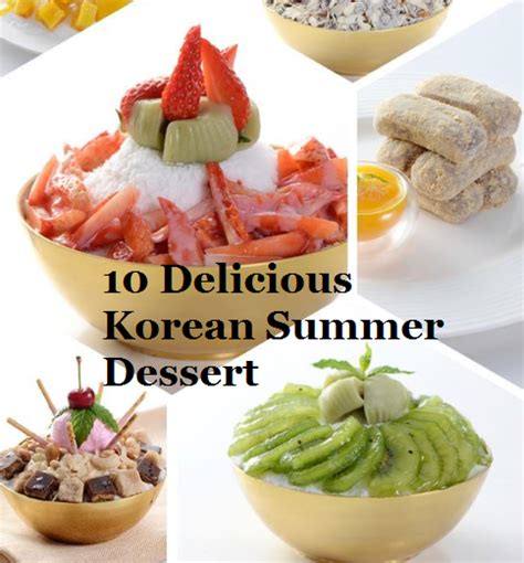 10 Delicious Korean Summer Dessert L Onedaykorea Tours