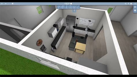 Complete your house design using one of 12 customizable roof templates and 16 dormers. Home Design 3D Speed Design - Kitchen - YouTube