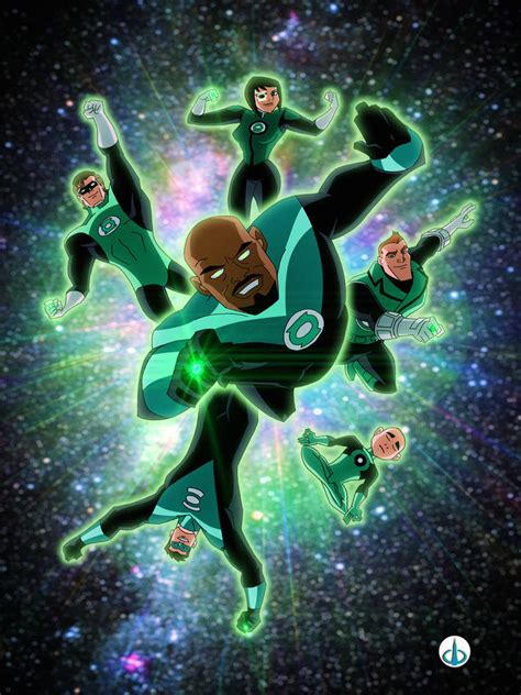 Green Lantern Corps Dcau By Jtsentertainment On Deviantart
