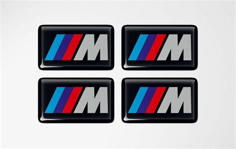 Bmw M Performance Emblem Aufkleber Sticker Felgen Lenkrad 3d Paket