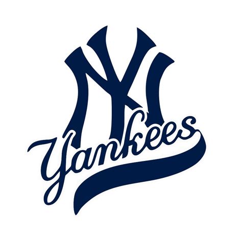 New York Yankees Baseball Logo Decal Etsy