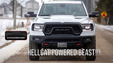 Driving Rebhell The Hellcat Powered 2019 Ram Rebel Trx Preview