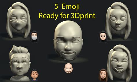 Artstation Emoji 3d Models Resources