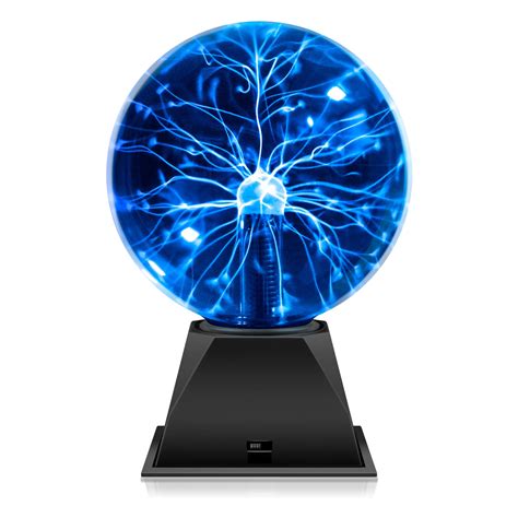 6 Inch Plasma Ball Touch And Sound Sensitive Plasma Globe Extra Large