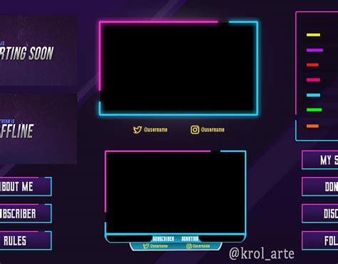 Free Twitch Overlay Projects Photos Videos Logos Illustrations And
