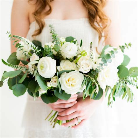 Organic Sage Bridal Bouquet Wedding Flower Arrangements Bulk Wedding