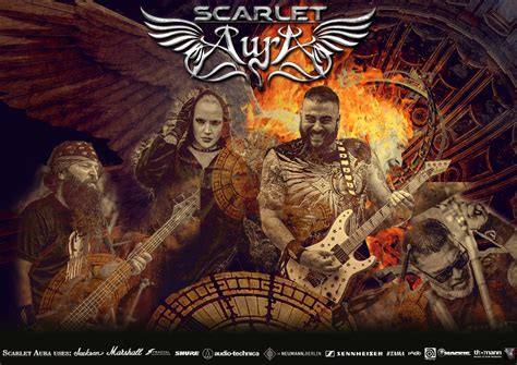 Scarlet Aura Unveil First Video And New Single In The Line Of Fire From