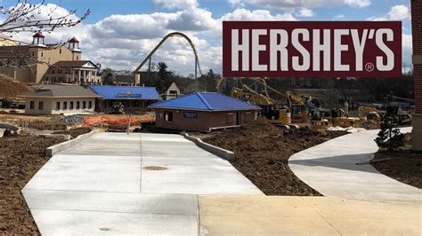 chocolatetown 2020 expansion at hersheypark full construction update youtube