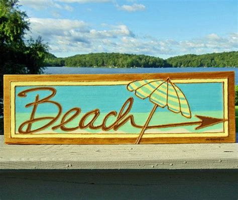 This Way Beachy Signs Hand Painted Signs Beach Life