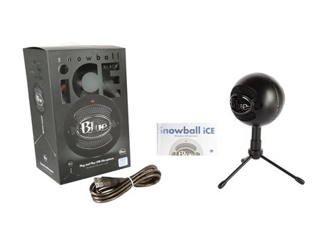 Blue Snowball Ice Usb Microphone For Pc Mac Gaming Recording