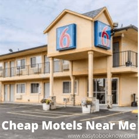 Cheap Motels Near Me How To Get Best Last Minute Deals 2024
