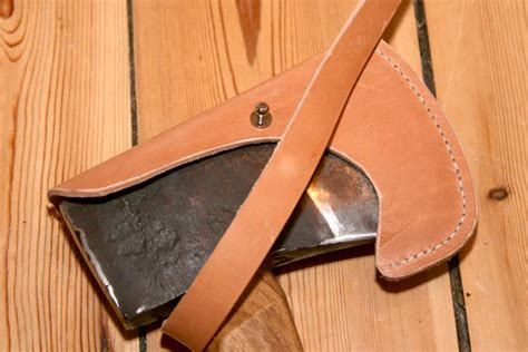 This handmade leather axe sheath diy how to video tutorial will give you step by step instructions on how to make your own axe sheath. Axes, adzes and drawknifes #2: Making a leather sheath for ...