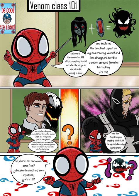 Artstation Ultimate Spider Man Venom History Class 101