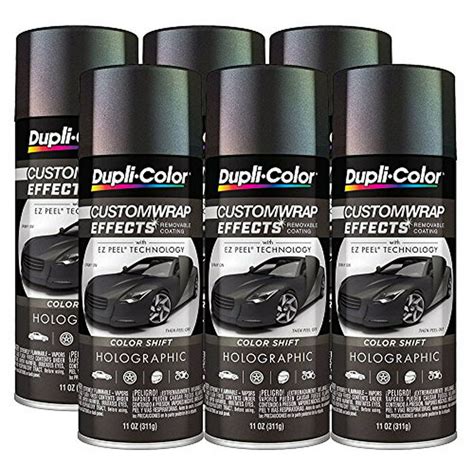 Dupli Color Holographic Custom Wrap Effects Spray Paint 11 Oz Pack