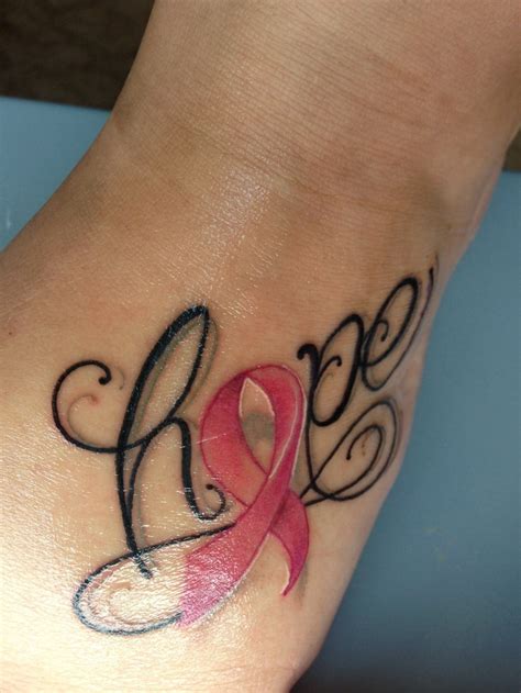 Pretty Breast Cancer Tattoos Ideas And Designs