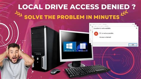 Access Denied Problem In Windows Fix Drive Is Not Accessible