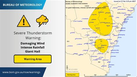 Bureau Of Meteorology New South Wales On Twitter Severe