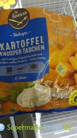 Aldi süd ruft derzeit getrocknete feigen zurück. la finesse Aldi Süd Kartoffel Knuspertaschen mit ...