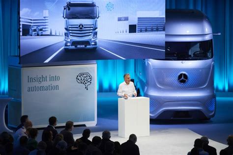 Nfz Messe Mercedes Benz Trucks Zeigt Elektro Lkw F R Den Fernverkehr