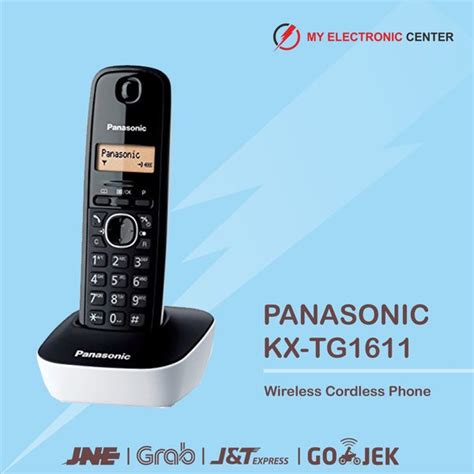 Jual Telepon Wireless Cordless Panasonic Kx Tg1611 Telephone Rumah
