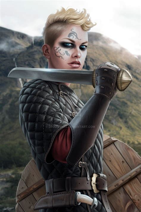 Berloga Blog332 Shield Maidenhtml Character Portraits Warrior Woman