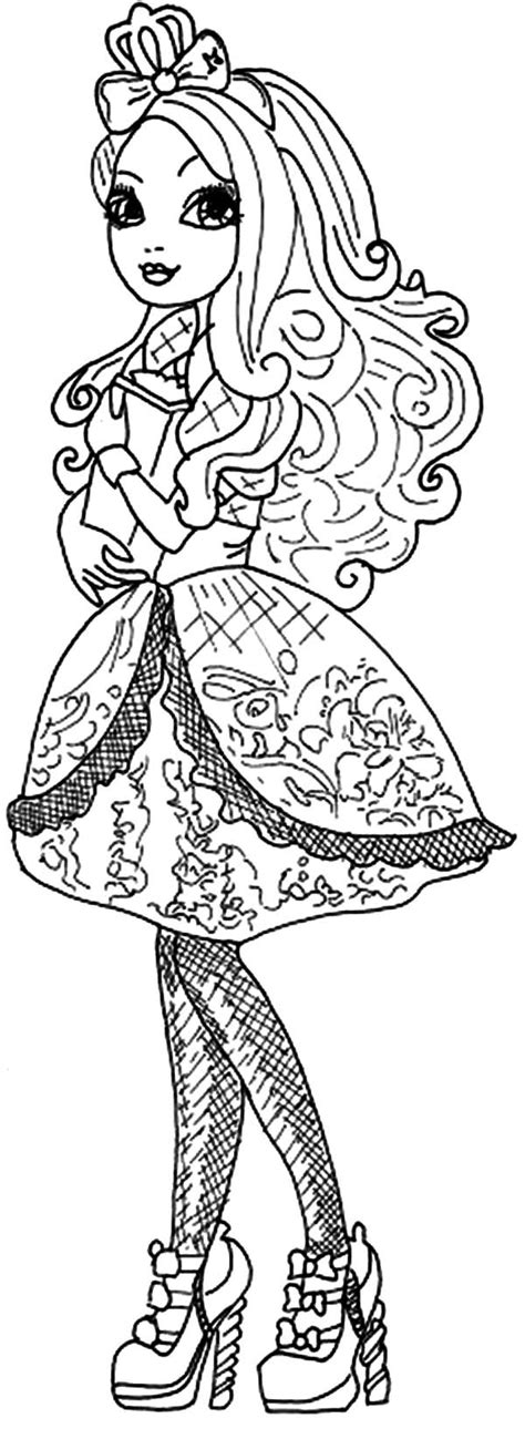 High quality images for ever after high dragon games coloring. Ever After High Slowly Walking Coloring Pages - Download ...