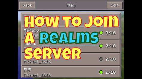 We did not find results for: Minecraft PE - How to Join a Pocketmine Realms Server ...