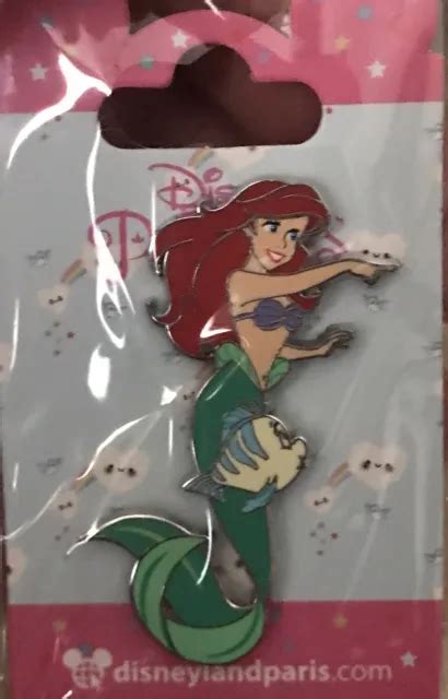Ariel And Flounder Princess The Little Mermaid Disney Land Paris Dlp 2022 Pin 29 99 Picclick