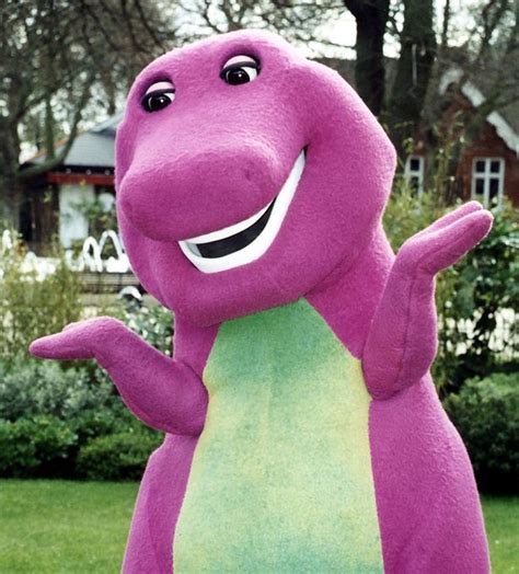 Teen Tries To Scare Her Friends Wearing Giant Barney Head Is Left