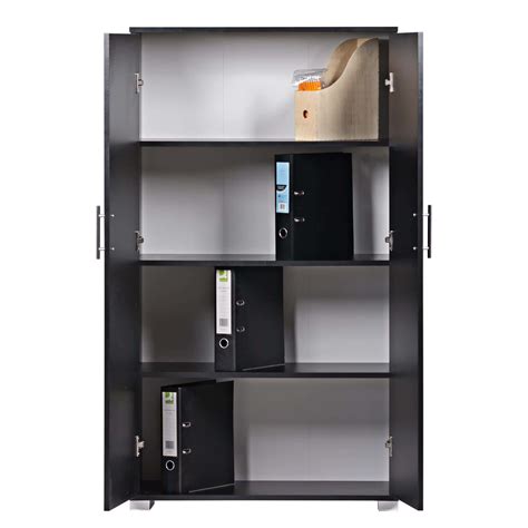 Sd Iv02 Black 2 Door Storage Cabinet Locking Doors 1400mm