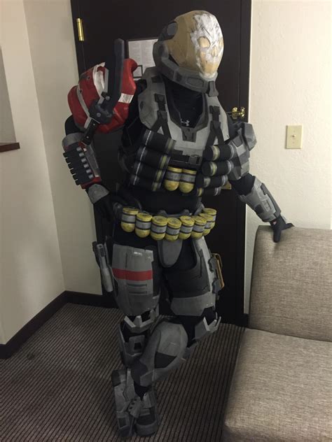 Mwmanus Emile Armor Build Upgrades In Progress Halo Costume And