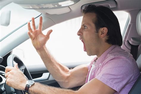 Man Having Road Rage Stock Photo Download Image Now 2015 30 34