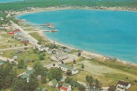 Nw Beaver Island Mi 1962 Unusual Beautiful Color View Of S Flickr