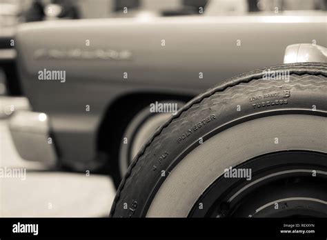 Vintage Whitewall Tire Stock Photo - Alamy