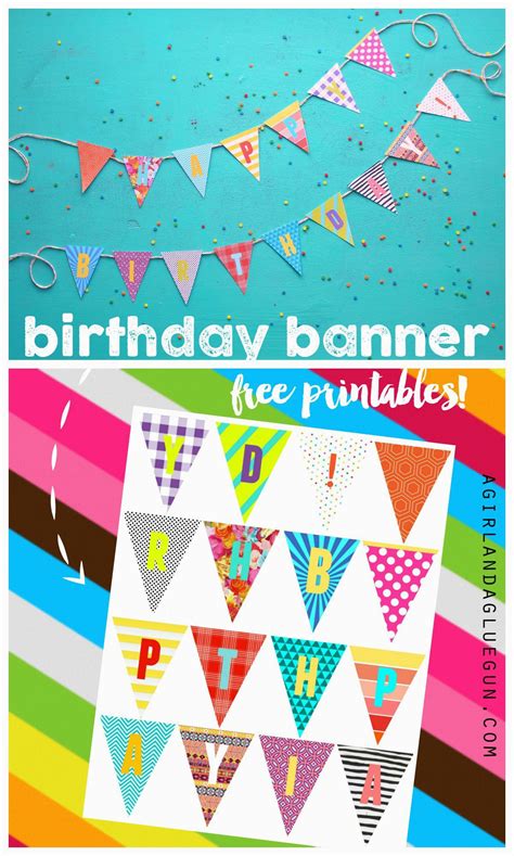 Happy Birthday Banners To Print Off Birthdaybuzz