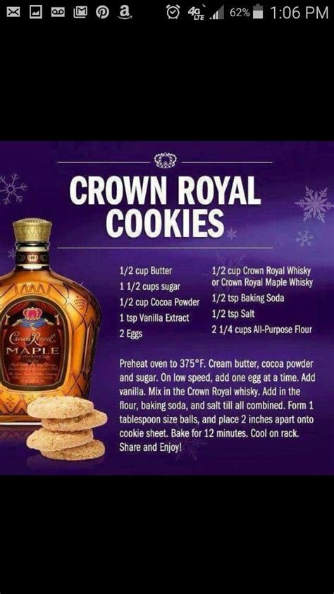 crown royal cookies boozy desserts cookie desserts just desserts cookie recipes delicious