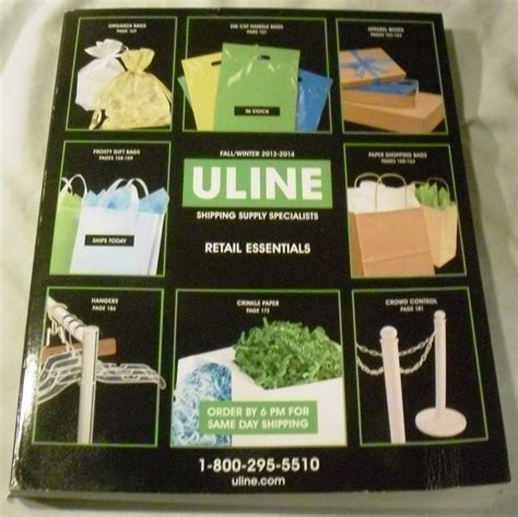 Uline Shipping Supply Specialists Catalog Fallwinter 2013 2014