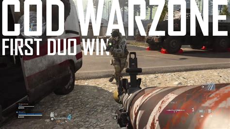 Cod Warzone First Duos Win Youtube