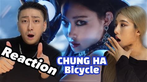 Chung Ha Bicycle Mv Reaction 청하 Bicycle 뮤비 리액션 Youtube