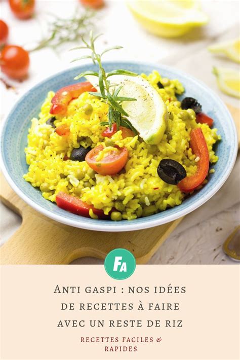 Anti gaspi nos idées de recettes à faire avec un reste de riz