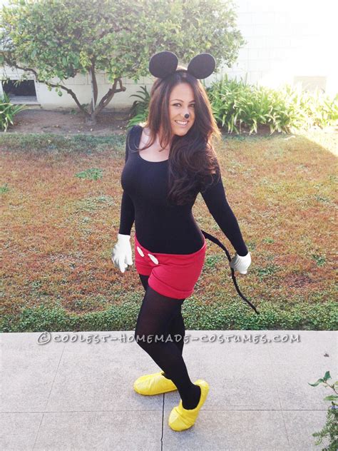 Cute No Sew Mickey Mouse Costume