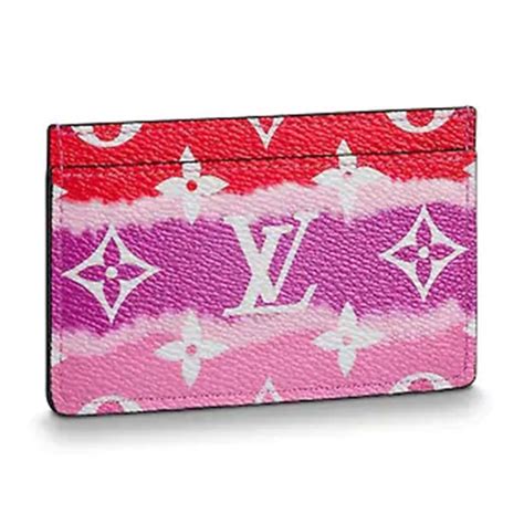 Maybe you would like to learn more about one of these? Louis Vuitton LV Women LV Escale Card Holder Monogram Coated Canvas - LULUX