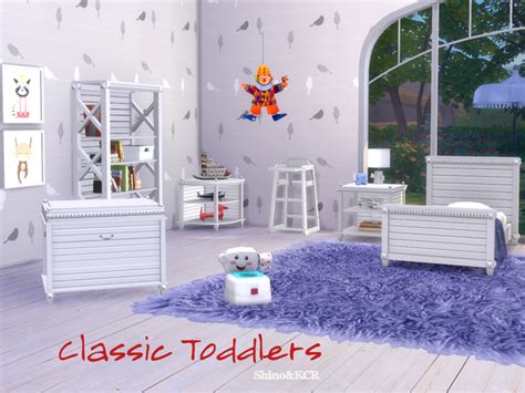 As a rule of thumb, you might think two or three years ahead and buy childrens bedroom furniture sets that are appropriate for a slightly older age. Classic Toddler bedroom by ShinoKCR at TSR » Sims 4 Updates