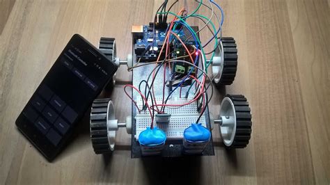 How To Make A Bluetooth Controlled Robot Using Arduino With Code Youtube