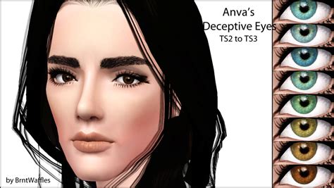 Let Them Eat Burnt Waffles — Anvas Deceptive Eyes V2 For Ts3 This Was