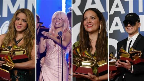 ¡noche De Estrellas Esta Es La Lista De Ganadores De Los Latin Grammy