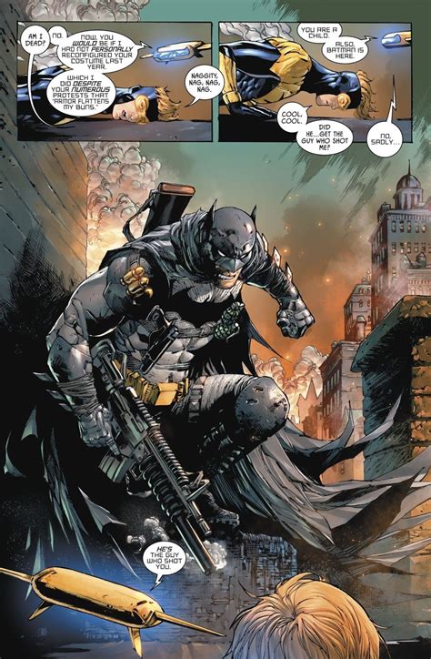 Dick Grayson As A Batman With Guns Comicnewbies